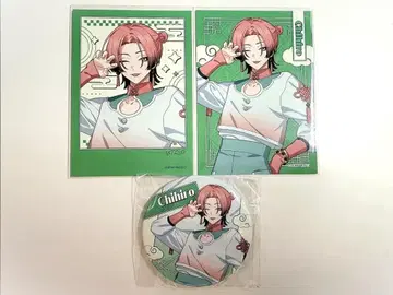 18TRIP 에이트리 나츠야키 치야 미니 포토 캔뱃지