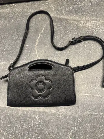 미사용품 MARY QUANT 숄더백 마리쿠와 지갑 숄더