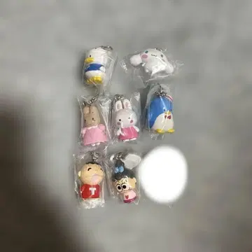 산리오 캐릭터즈 올스타 메지루시 액세서리 7종 세트