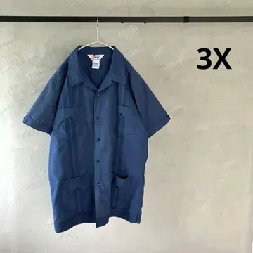 90s ROMANI COLLECTION 쿠바 셔츠 반팔 3X