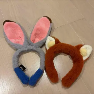 디즈니 머리띠 주토피아 주디 닉