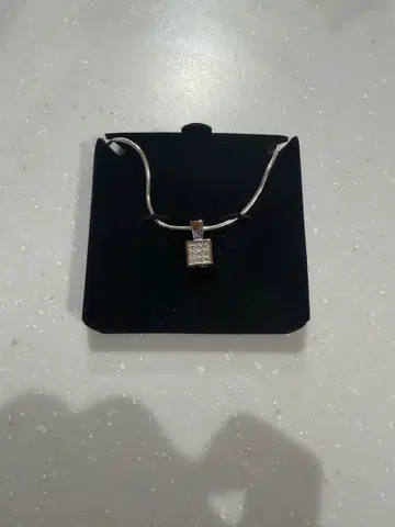 SWAROVSKI 스와로브스키 목걸이 스네이크 체인 상자 없음