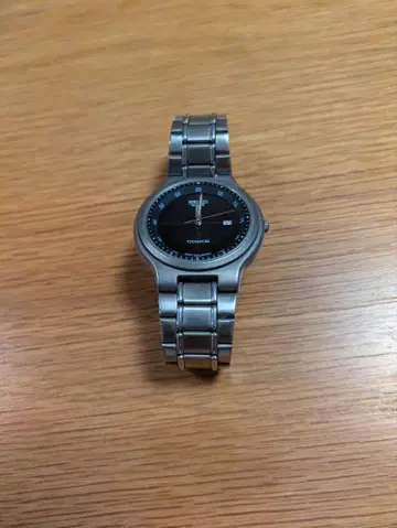 SEIKO 티타늄 남성용 손목시계