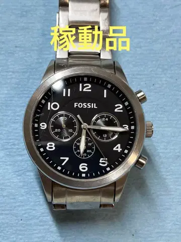 FOSSIL 크로노그래프 손목시계 작동품