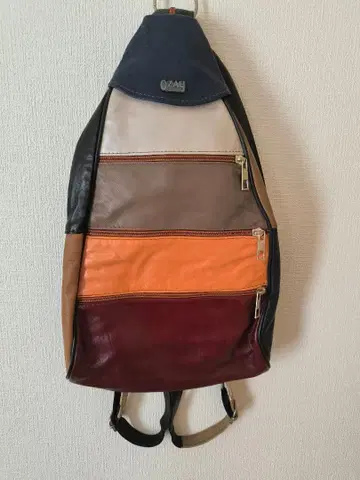 OZAY LEATHER 멀티 양가죽 바디백 백팩