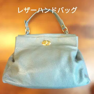 천연 가죽 원 숄더 핸드백