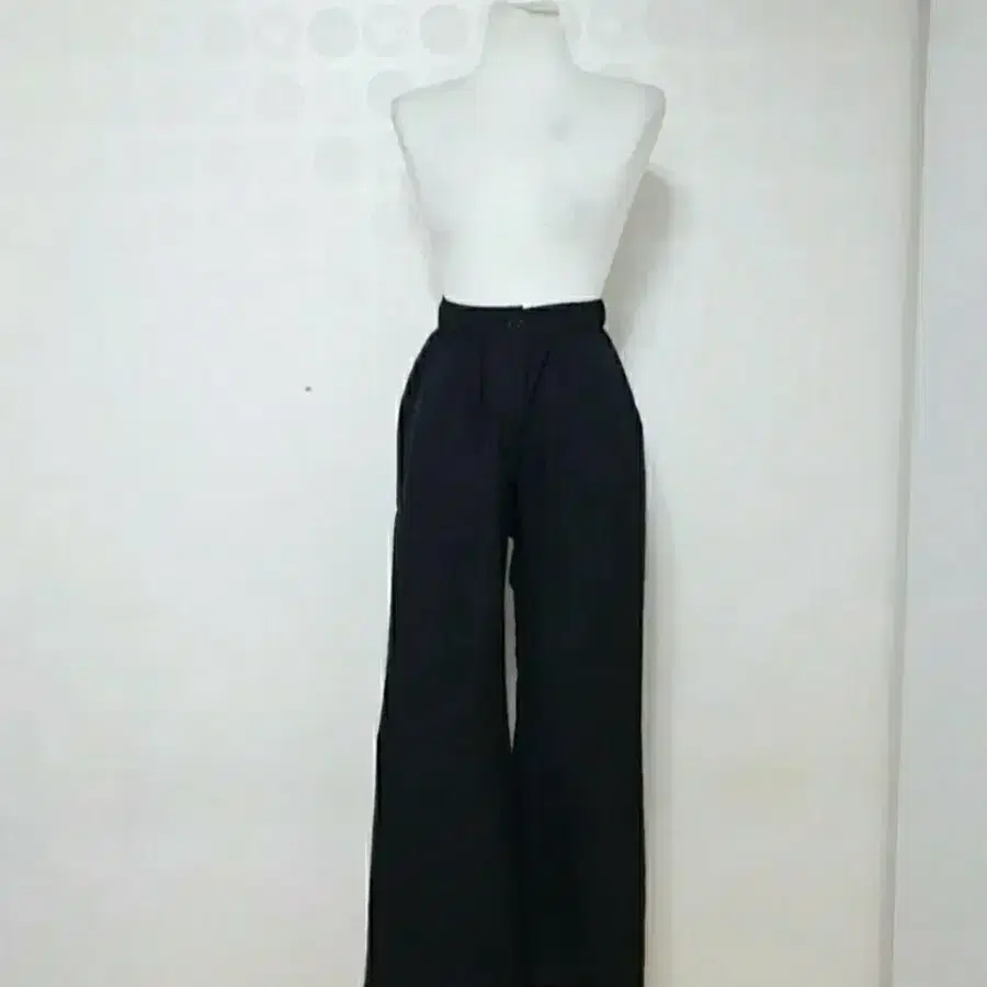 부츠컷55 밴딩바지55 블랙바지55
