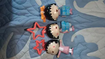 마루코는 아홉살(치비 마루코짱) 마스코트 3개 세트