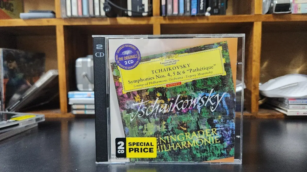 차이코프스키 교향곡 4,5,6번 2CD 레닌그란드