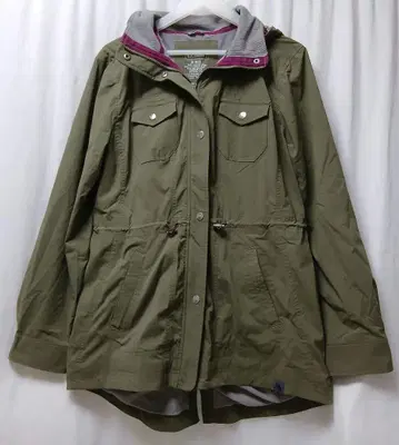 L.L.Bean 마운틴 후드티 올리브 카키 M 안감 플리스