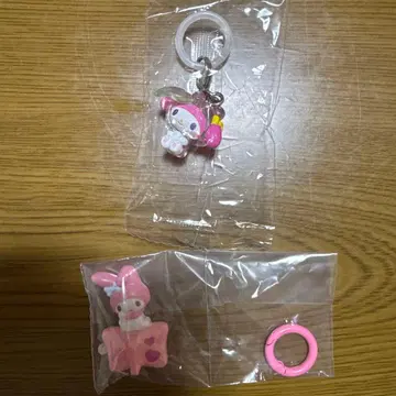 마이멜로디 키링 행거 메지루시 액세서리 케로케로 파티