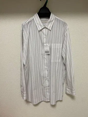 새상품 plage 5stripe adjust SH 긴팔 셔츠 베이지