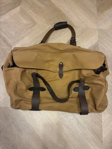 FILSON 보스턴 백 캔버스 가죽