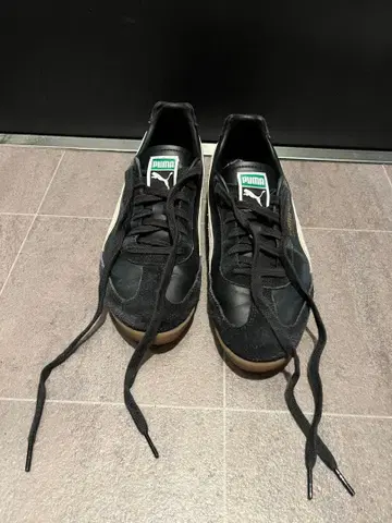 PUMA 스니커즈 블랙 남성용