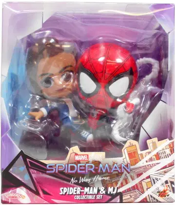 HOTTOYS COSBABY (S) BOBBLE HEAD COLLECTIBLE SET 스파이더맨 & MJ COSB937