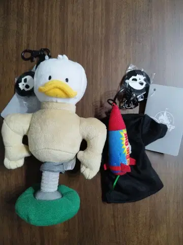 토이스토리 시드 해골 T셔츠 가가 봉제 인형 키체인