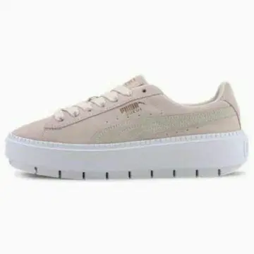 25.0cm PUMA suede platform trace wns