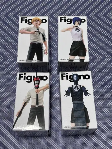 극장판 체인소 맨 레제편 Figuno 4체 컴프 세트