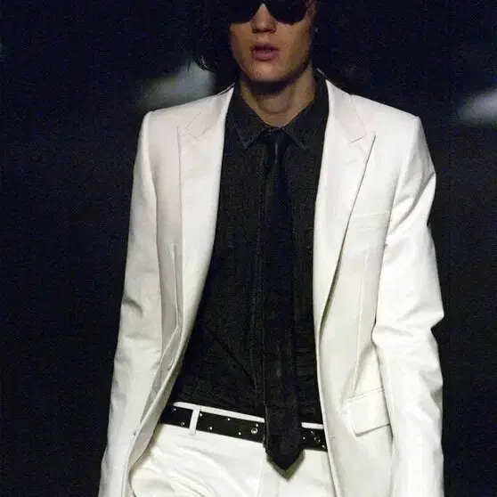 디올옴므 Dior homme 04SS 블랙 데님 셔츠 퍼지드림 블랙리퍼 제이크