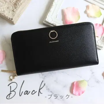 [ 새상품 ] JILLSTUART 질스튜어트 이터널 라운드 장지갑 블랙