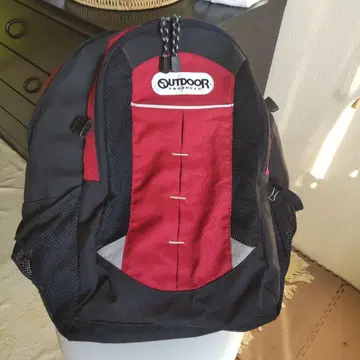 OUTDOOR PRODUCTS 백팩 레드 블랙