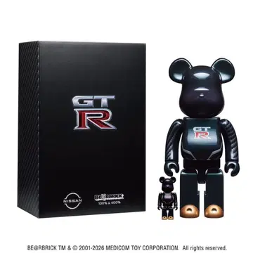 BE@RBRICK NISSAN GT-R 100% & 400%