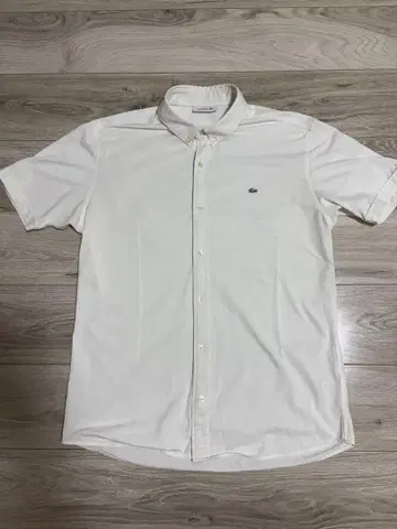 LACOSTE 라코스테 반팔 셔츠 화이트