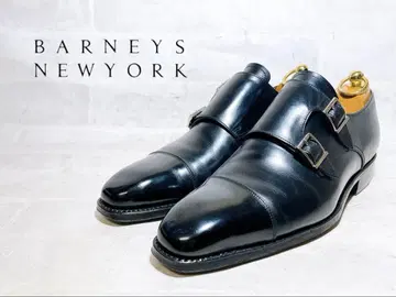 [ 새상품급 ] BARNEYS NEWYORK 더블 몽크 비즈니스 슈즈 UK6