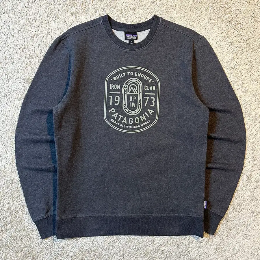 [XS] 파타고니아 PATAGONIA 빌트 투 엔듀어 맨투맨 차콜