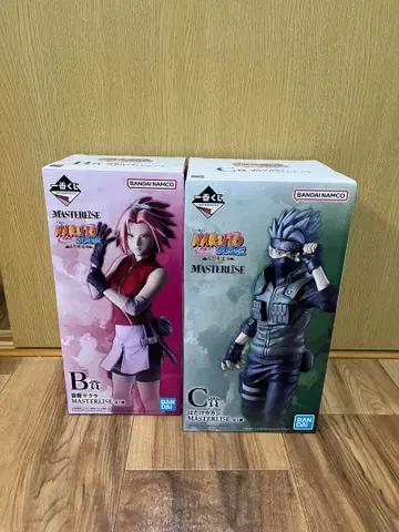 제일복권 NARUTO B상 하루노 사쿠라 C상 하타케 카카시 피규어 세트