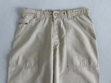 00s QUIKSILVER 베이커형 치노 팬츠 M 베이지 서프 구제 의류