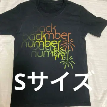 S 사이즈 T셔츠 2012년 back number