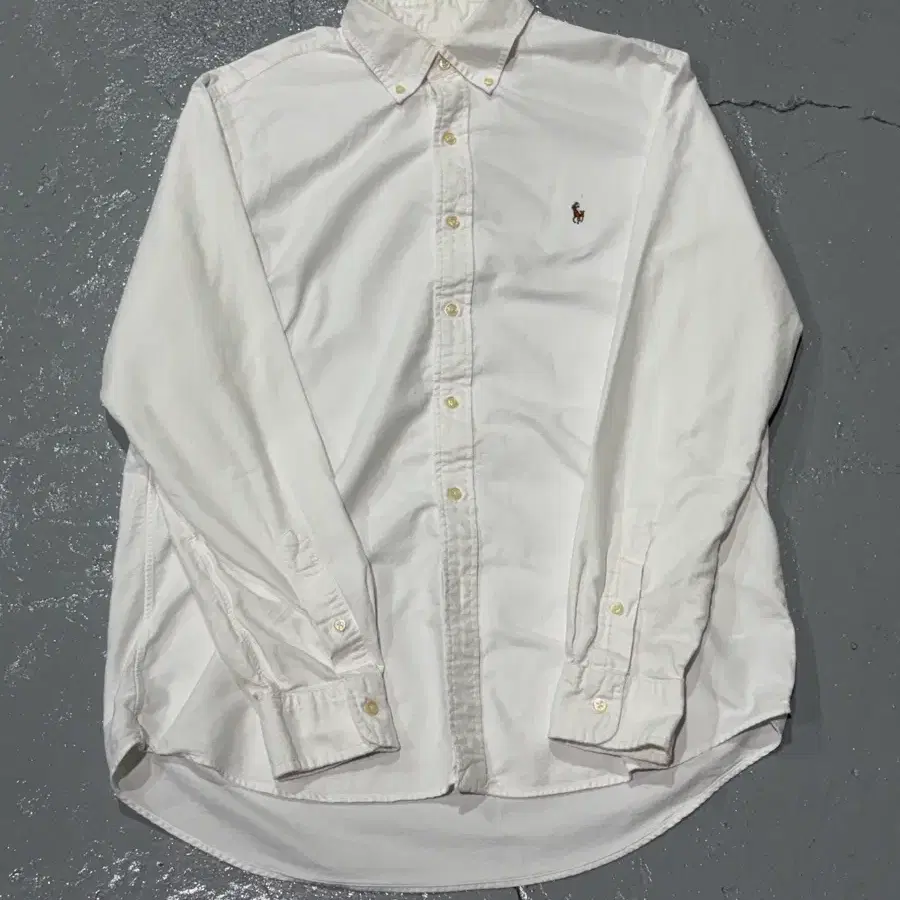 폴로랄프로렌(PoloRalphLauren) 옥스퍼드 화이트 클래식핏 셔츠
