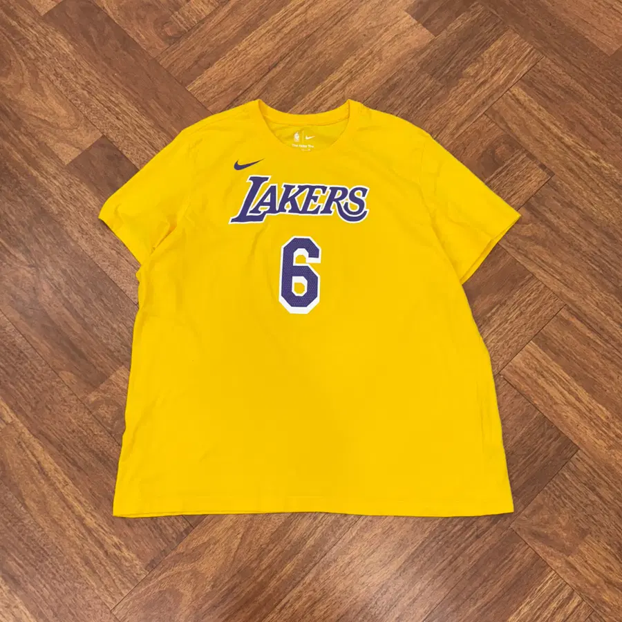 3XL 나이키 LA 레이커스 르브론 제임스 반팔 티셔츠