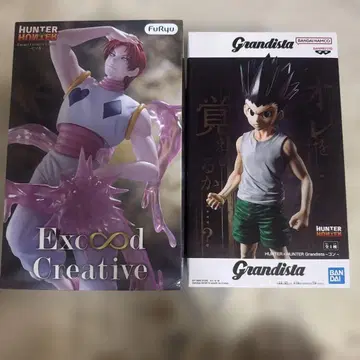 HUNTER x HUNTER 피규어 2체 세트 히소카 곤