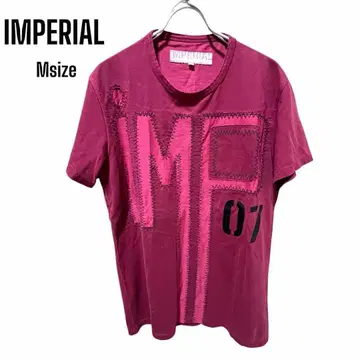 [이탈리아제] IMPERIAL 임페리얼 패치워크 T셔츠 M