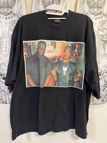 2PAC Notorious B.I.G. 비기 랩 티셔츠 3XL