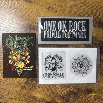 ONE OK ROCK 굿즈 세트 와펜 스티커
