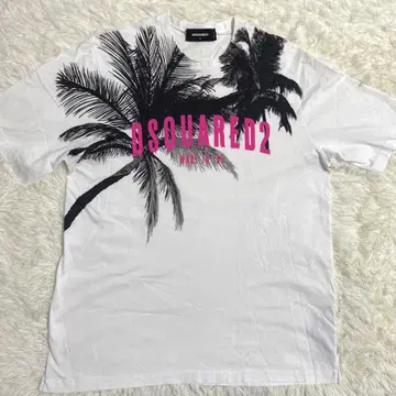 DSQUARED2 디스퀘어드 반팔 T셔츠 크루넥 S 남성용