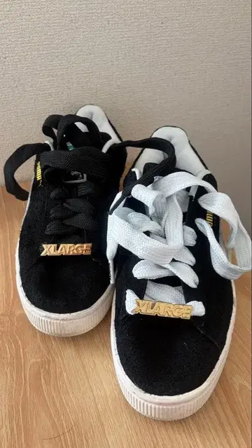 [ 한정판 콜라보 ] PUMA x XLARGE SUEDE 27cm 블랙