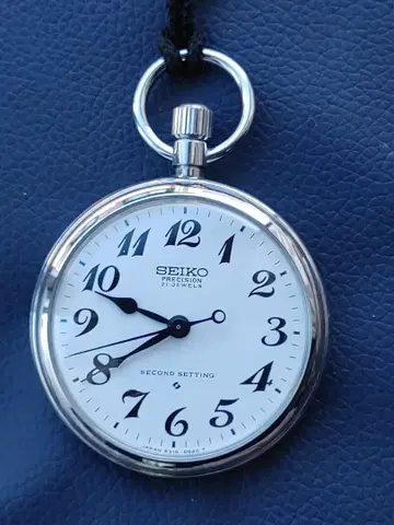 [ 작동 기계식 ] SEIKO 세이코 철도 시계 회중시계 6310 국철 JR