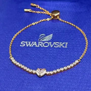 [ 컨디션 최상 ] SWAROVSKI 스와로브스키 팔찌 정품 상자, 정품 크로스 포함