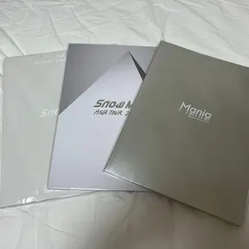 Snow Man LIVE 팜플렛 3종 세트