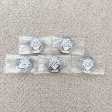 문호 스트레이독스 문스토 미니 캔뱃지 중국 후쿠자와 유키치 5개 1