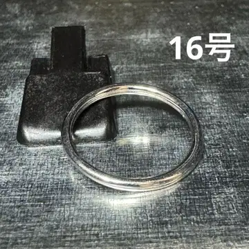 빈티지 패션 반지 실버 16호 심플 반지 레이어드