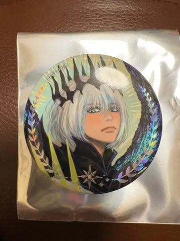 Fate FGO 별을 보는 회랑 금박 캔뱃지 오베론