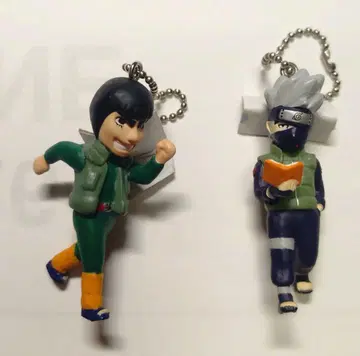 NARUTO 키링 [ 카카시, 마이트 가이 ] 2개 세트