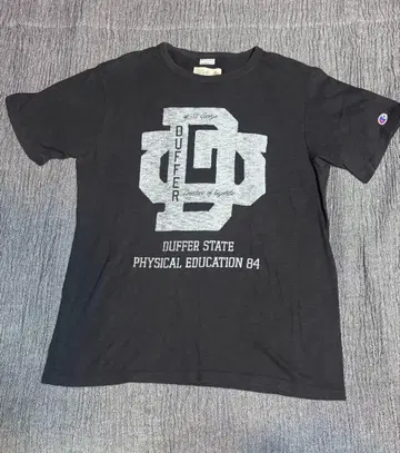 Champion duffer 더블 네임 T셔츠