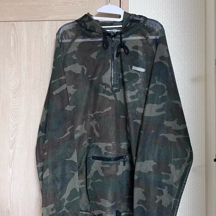 90s 마리떼 프랑소와 저버 카모 메쉬 밀리터리 아노락 자켓 빈티지