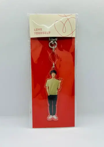 BTS 2018 LOVE YOURSELF JAPAN EDITION JIN 아크릴 키링